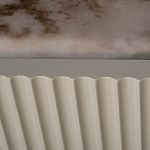 Тумба под телевизор серая с мраморной столешницей Uniqueness Marble варинант исполнения - 4 | Loft Concept в Ростове-на-Дону