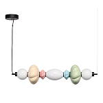 Подвесной светильник линейный с керамическими элементами 24W LED Fragrant Light варинант исполнения - 3 | Loft Concept в Ростове-на-Дону