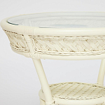 Комплект террасный из ротанга Eloise белый варинант исполнения - 7 | Loft Concept в Ростове-на-Дону