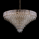 Люстра с каскадом из прозрачного хрусталя Constant Sparks варинант исполнения - 14 | Loft Concept в Ростове-на-Дону