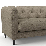 Мебельная ткань Шенилл коричневый цвет 138 см T4-28 варинант исполнения - 6 | Loft Concept в Ростове-на-Дону