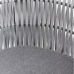 Кресло с декоративным плетением на спинке и подлокотниках Armchair Weaving варинант исполнения - 8 | Loft Concept в Ростове-на-Дону