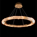 Люстра в форме кольца с золотым декором Warm Heavenly Light варинант исполнения - 2 | Loft Concept в Ростове-на-Дону