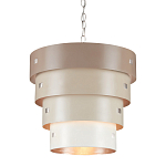 Подвесной светильник фигурный из 4-х широких колец Alternating Rings варинант исполнения - 1 | Loft Concept в Ростове-на-Дону