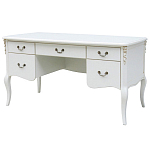 Письменный стол в стиле прованс Montmartre Provence White Desk варинант исполнения - 1 | Loft Concept в Ростове-на-Дону