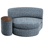 Кушетка со столиком Ulysses варинант исполнения - 2 | Loft Concept в Ростове-на-Дону