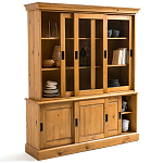 Витрина из массива сосны Cobbett Wood Showcase варинант исполнения - 4 | Loft Concept в Ростове-на-Дону