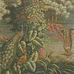 Обои ручная роспись Le Brésil Brume варинант исполнения - 4 | Loft Concept в Ростове-на-Дону