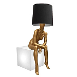 Лампа MANNEQUIN LAMP с абажуром девушка на кресле варинант исполнения - 3 | Loft Concept в Ростове-на-Дону