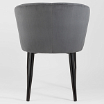 Мягкое кресло на металлических ножках Shaggy Dark Grey варинант исполнения - 3 | Loft Concept в Ростове-на-Дону