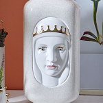 Ваза с золотисто-белыми фрагментами Faces of Imagination варинант исполнения - 5 | Loft Concept в Ростове-на-Дону