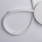 Люстра белого цвета с тремя изогнутыми светодиоидными плафонами Luke Lampco Tracer Lamp варинант исполнения - 3 | Loft Concept в Ростове-на-Дону