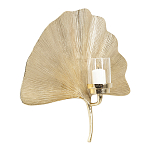 Большой Настенный Подсвечник золотой Лист Пальмы варинант исполнения - 2 | Loft Concept в Ростове-на-Дону