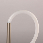 Настольная лампа белым изогнутым плафоном на круглой подставке Luke Lampco Tracer Lamp варинант исполнения - 9 | Loft Concept в Ростове-на-Дону