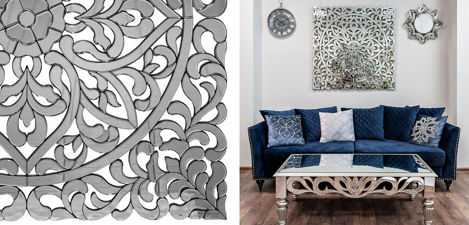 Зеркальное панно Openwork Mirror Square - Loft-Concept в Ростове-на-Дону