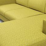 Мебельная ткань Шенилл горчичный цвет 142 см T4-62 варинант исполнения - 10 | Loft Concept в Ростове-на-Дону