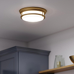 Потолочный светильник с белым матовым стеклянным плафоном в форме перевернутого конуса Hinkley варинант исполнения - 7 | Loft Concept в Ростове-на-Дону