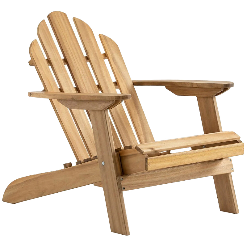      Adirondack Wooden Chair Natural   -- | Loft Concept 