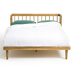 Кровать из массива дуба с пружинным блоком Mateta варинант исполнения - 2 | Loft Concept в Ростове-на-Дону