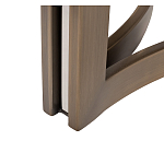 Столик журнальный с круглой мраморной столешницей Unique Stone Design варинант исполнения - 6 | Loft Concept в Ростове-на-Дону