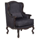 Кресло George Grand Armchair black velour варинант исполнения - 1 | Loft Concept в Ростове-на-Дону