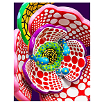 Книга по искусству Yayoi Kusama: I Spend Each Day Embracing Flowers варинант исполнения - 1 | Loft Concept в Ростове-на-Дону