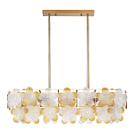 Люстра овальная с цветочными мотивами Light Floral Glow варинант исполнения - 3 | Loft Concept в Ростове-на-Дону