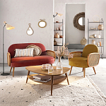 Зеркало из ротанга и сизаля WICKER MIRROR 100 варинант исполнения - 4 | Loft Concept в Ростове-на-Дону