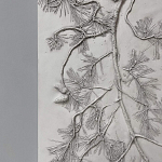 Панно Сосна варинант исполнения - 2 | Loft Concept в Ростове-на-Дону