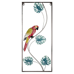 Аксессуар настенный из металла Blank Space Parrot варинант исполнения - 1 | Loft Concept в Ростове-на-Дону