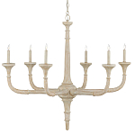 Люстра из дерева в форме подсвечника Coastal Aesthetics варинант исполнения - 1 | Loft Concept в Ростове-на-Дону