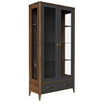 Витрина стеклянная из массива бука Tasteful Furniture варинант исполнения - 1 | Loft Concept в Ростове-на-Дону