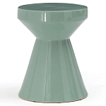 Приставной стол из керамики Manufacto Gray-green варинант исполнения - 1 | Loft Concept в Ростове-на-Дону