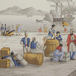 Обои ручная роспись Views of Italy Charvet варинант исполнения - 1 | Loft Concept в Ростове-на-Дону