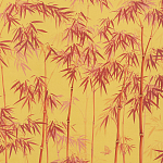 Обои ручная роспись Distant Bamboo Firefly on dyed paper варинант исполнения - 2 | Loft Concept в Ростове-на-Дону