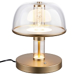 Настольная лампа с плафоном из акрила и металлическим основанием Blanton 23 варинант исполнения - 2 | Loft Concept в Ростове-на-Дону