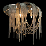 Бра с металиическими цепочками и дугообразными элементами Atlantis Chain варинант исполнения - 6 | Loft Concept в Ростове-на-Дону