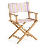 Кресло режиссерское из акации и ткани Geneva варинант исполнения - 5 | Loft Concept в Ростове-на-Дону