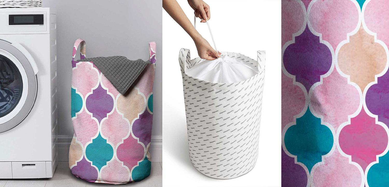Корзина Purple Ornament Basket Корзина Purple Ornament Basket - Loft-Concept в Ростове-на-Дону