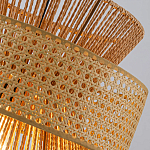 Подвесной светильник с абажуром из натуральных материалов Light Inside the Cell варинант исполнения - 5 | Loft Concept в Ростове-на-Дону