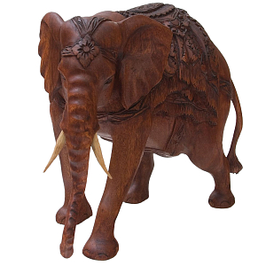 Статуэтка деревянная в виде слона Dressy Elephant