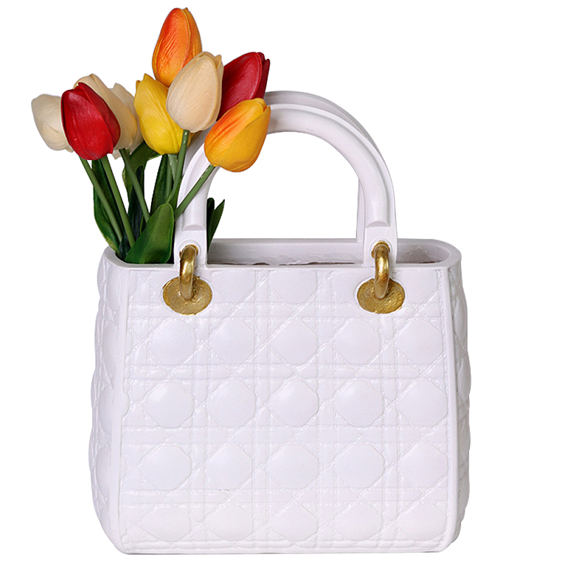      Bag Vase White    -- | Loft Concept 