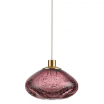 Подвесной светильник с прозрачным стеклянным плафоном округлой формы Effervia  варинант исполнения - 1 | Loft Concept в Ростове-на-Дону