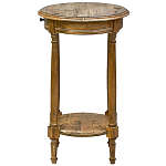 Деревянный овальный кофейный стол Margery Provence Coffee Table варинант исполнения - 3 | Loft Concept в Ростове-на-Дону