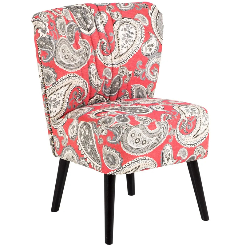  Harper Paisley Armchair Red     -- | Loft Concept 