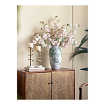 Ваза высокая с зелеными цветочными и птичьими мотивами Vase Inspired by Nature варинант исполнения - 5 | Loft Concept в Ростове-на-Дону