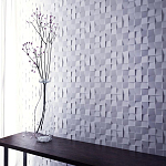 Гипсовая 3D Панель M-28 варинант исполнения - 1 | Loft Concept в Ростове-на-Дону