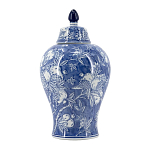 Ваза с крышкой в китайском стиле Гранатовое дерево Blooming Pomegranate варинант исполнения - 3 | Loft Concept в Ростове-на-Дону