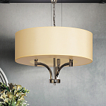 Люстра подвесная с цилиндрическим абажуром кремового цвета Natural Concepts варинант исполнения - 3 | Loft Concept в Ростове-на-Дону