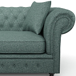 Мебельная ткань Шенилл бирюзовый цвет 138 см T4-31 варинант исполнения - 3 | Loft Concept в Ростове-на-Дону